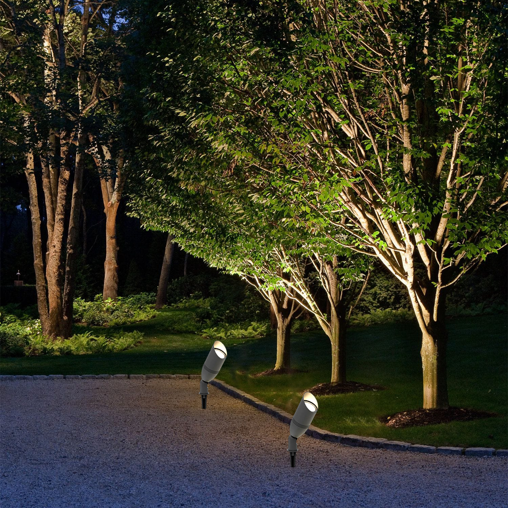Moderne Außenleuchte Schwarz Metall Glas Zylindrisch Garten
