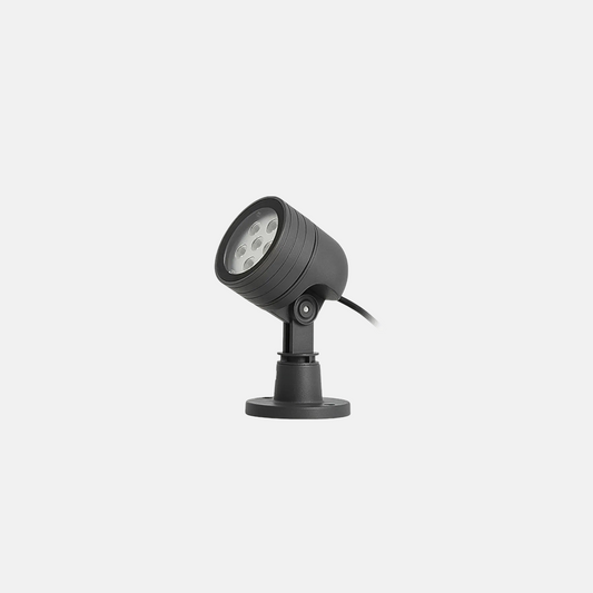Moderne Außenleuchte Schwarz Metall Glas Zylindrisch Garten