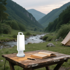 Moderne Außentischlampe LED Solar/USB Wiederaufladbar Acryl Garten/Terrasse