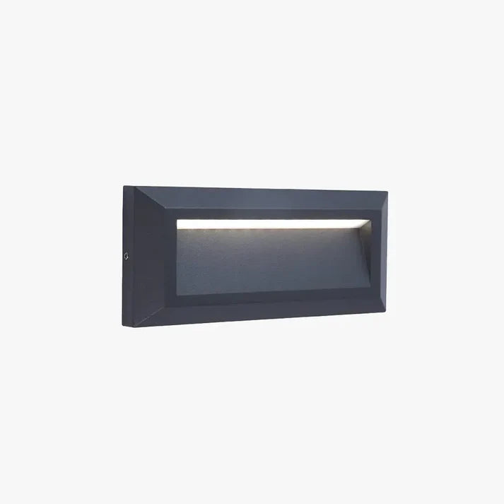 Modern Wandlampe Metall Schwarz Außen 