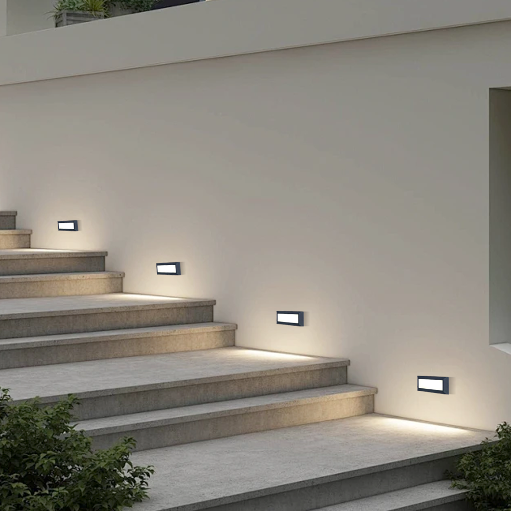 Modern Wandlampe Metall Schwarz Außen Garten-hochwertigem Metall-Langlebigkeit und Stabilität