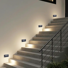 Modern Wandlampe Metall Schwarz Außen Garten-ideal fuer  Außenbereichen