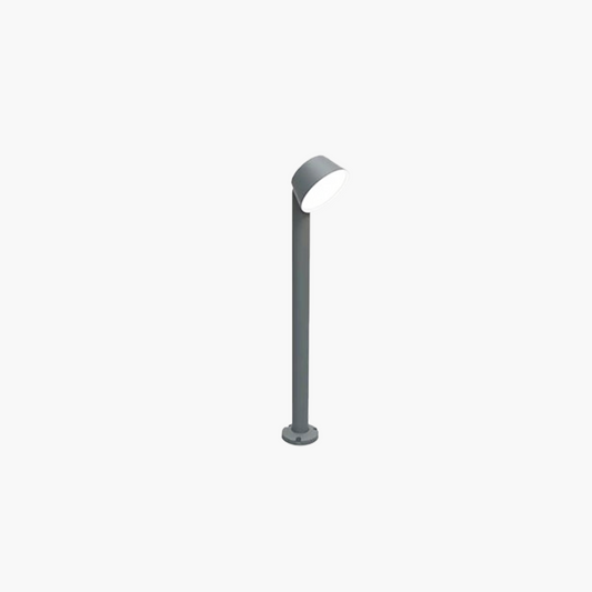 Moderne Außenstehleuchte LED Linear Schwarz Metall Dimmbar Garten