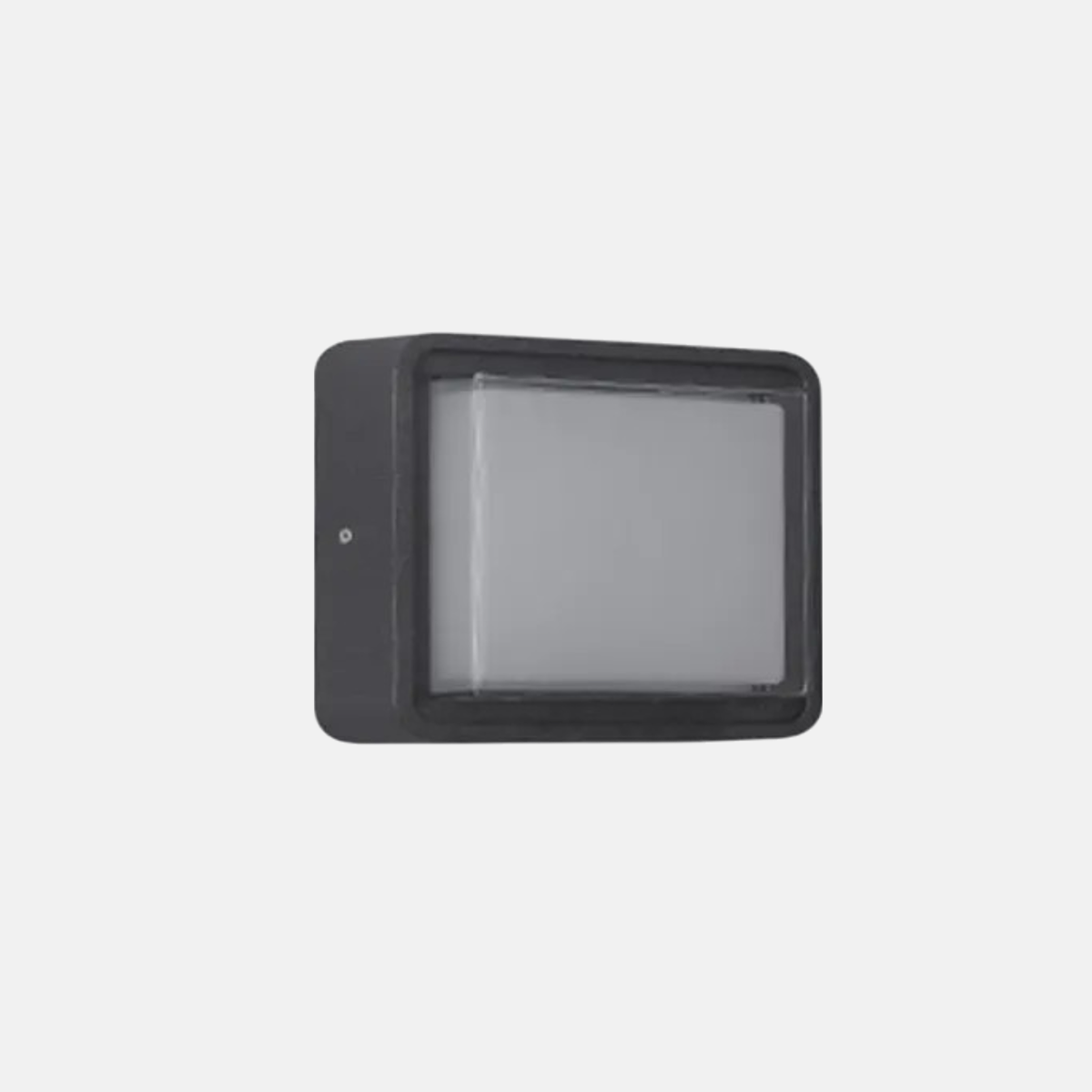 Moderne Außenleuchte  LED Geometrie Schwarz Metall Flur/Garten/Balkon