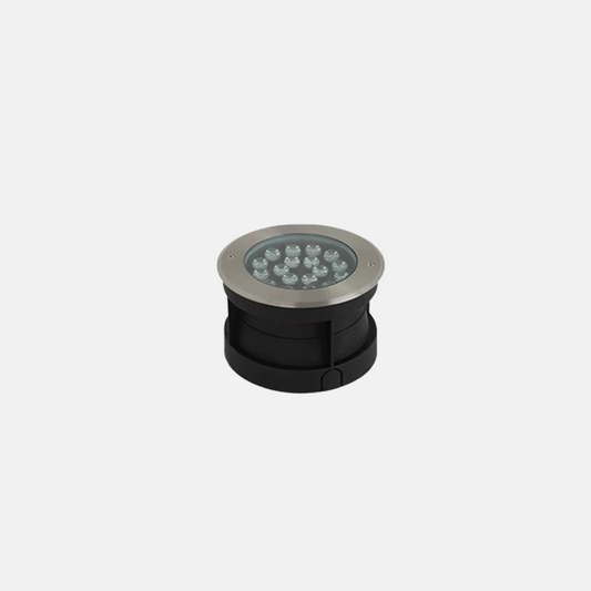 Modern Außenleuchte/Strahler LED Schwarz Metall/Glas Garten/Boden