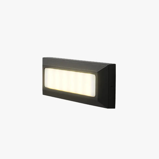 Modern Außenleuchten LED Metall Schwarz Treppenhaus