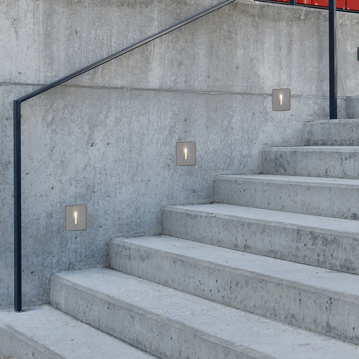 Moderne Außenwandleuchte LED Schwarz Zylindrisch Metall Flur/Terrasse/Treppenhaus