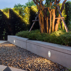 Moderne Außenwandleuchte LED Schwarz Zylindrisch Metall Flur/Terrasse/Treppenhaus