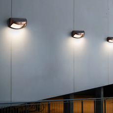 Modern Wandlampe Metall Kupfer Flur