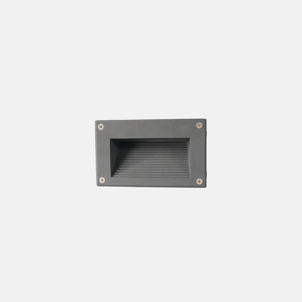 Moderne Außenwandleuchte LED Rechteckig Schwarz Senor Garten/Treppenhaus