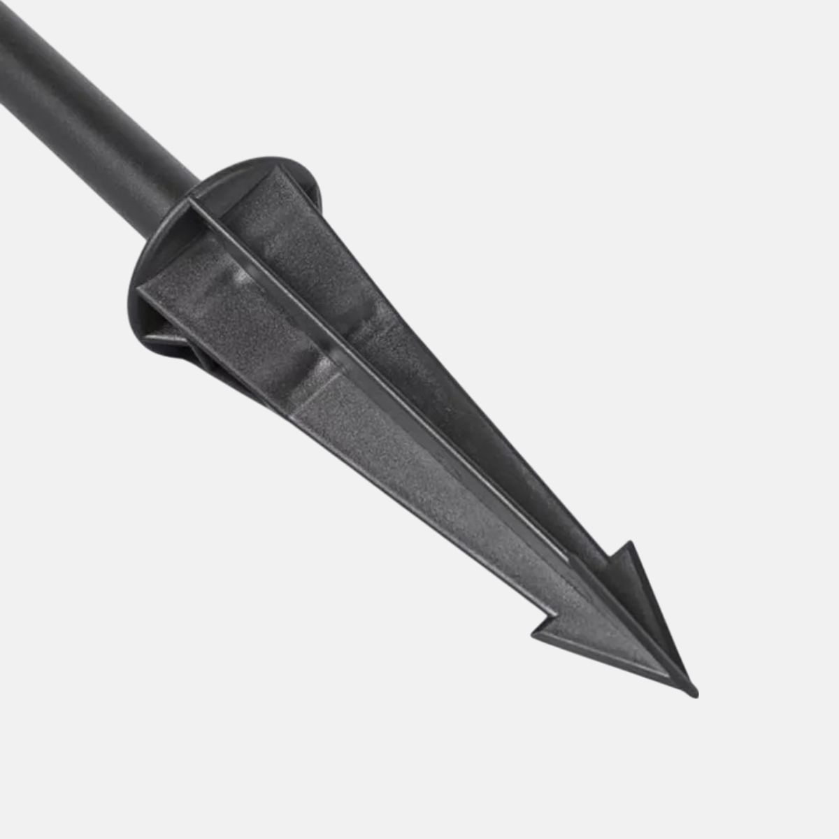 Moderne Außenleuchte LED Schwarz Metall Solar Garten/Balkon