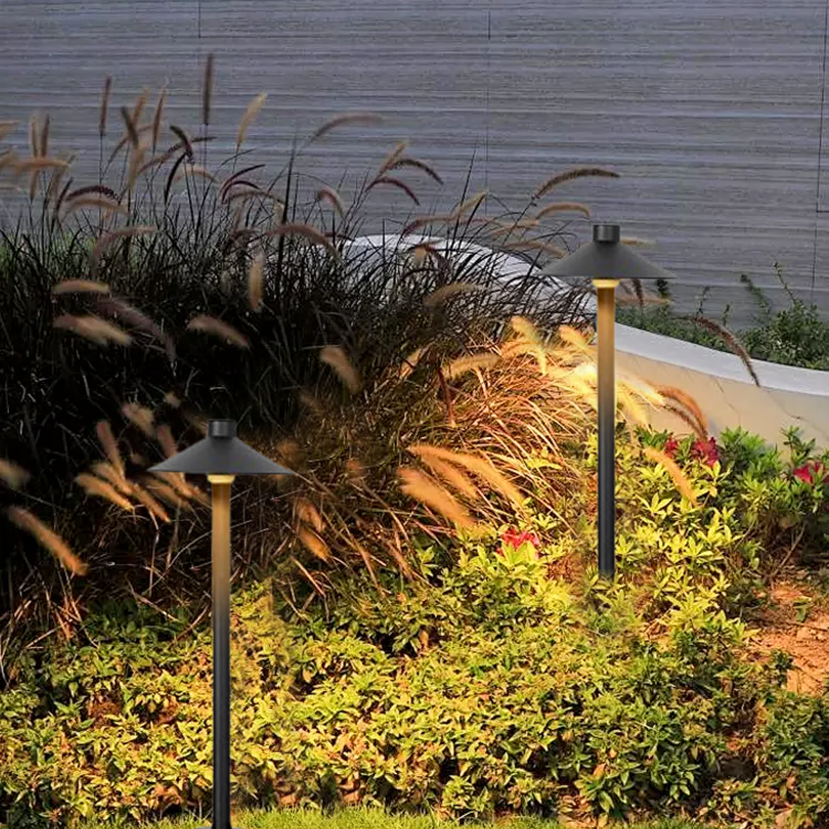 Moderne Außenwegeleuchten LED für den Garten