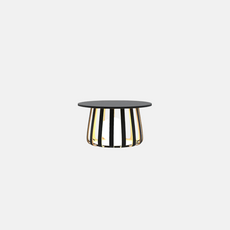 Moderne Außenstehleuchte LED TIischform Schwarz Metall Solar  Garten/Terrasse