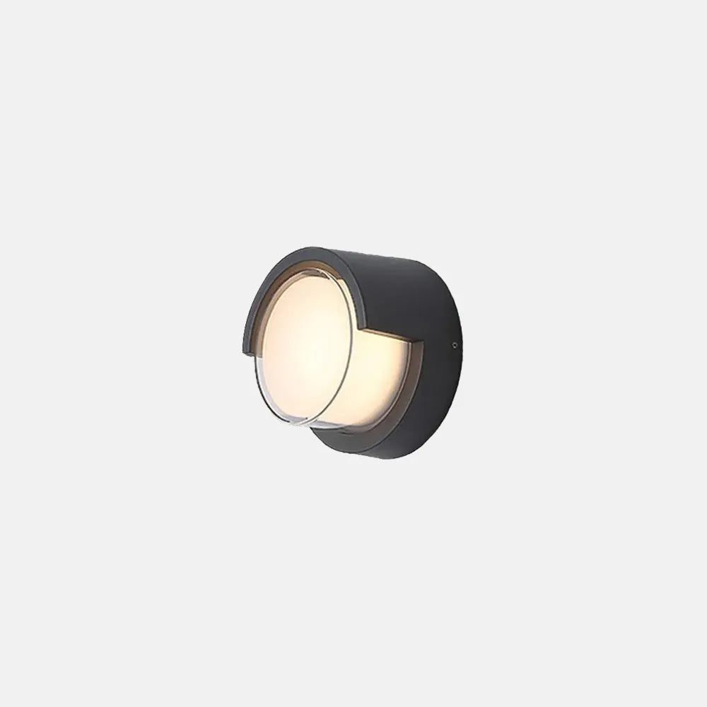 Modern Wandlampe Metall Schwarz Garten/ Hof