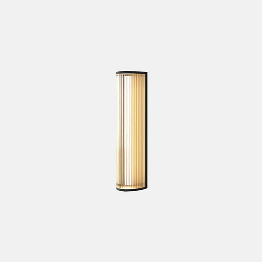 Modern Metall Wandlampe LED Zylindrisch Schwarz Hof