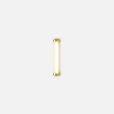 Minimalistisch Außenwandleuchte LED Zylindrisch Glas Gold Terrasse