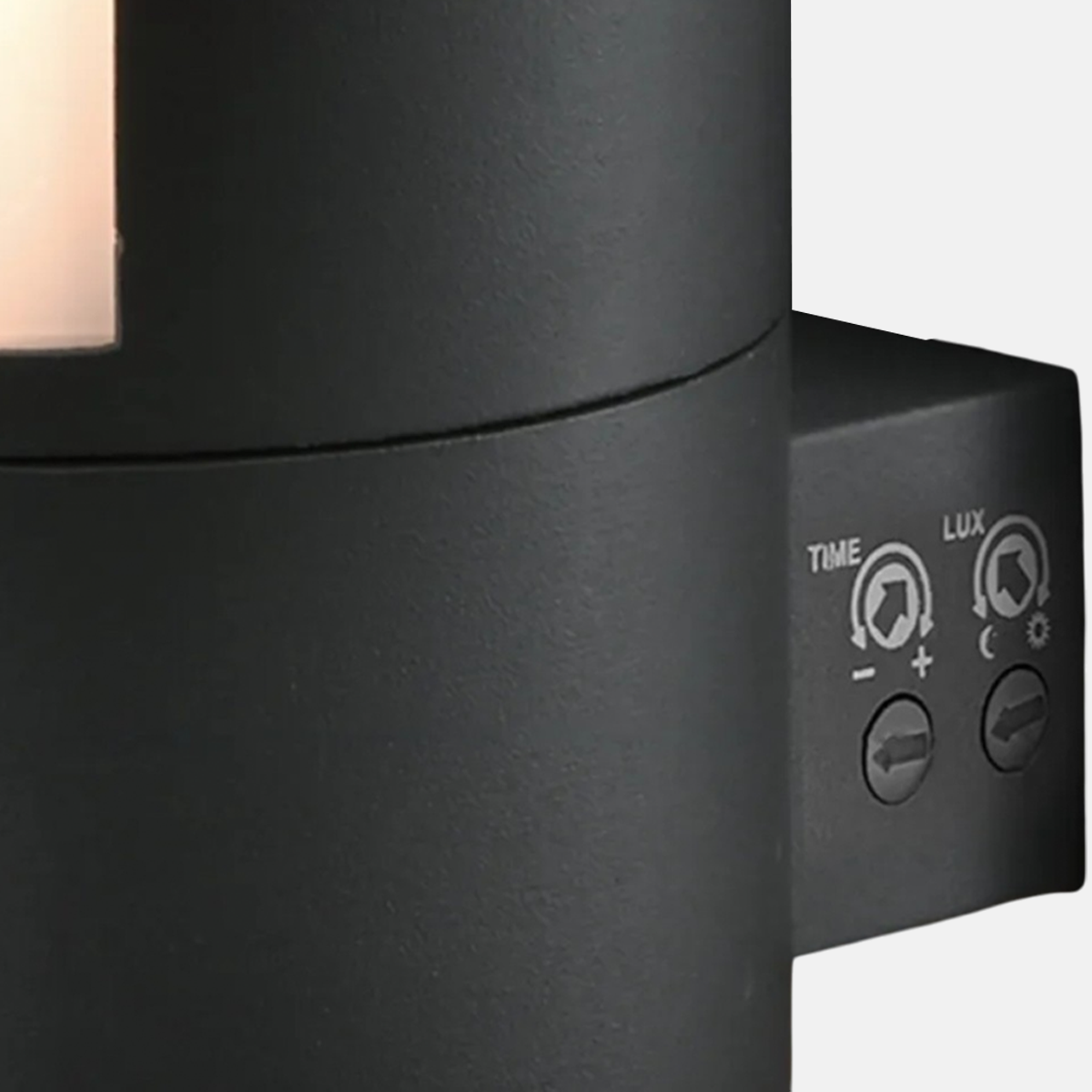 Modern Außenwandleuchte LED Schwarz Metall Flur/Balkon/Terrasse