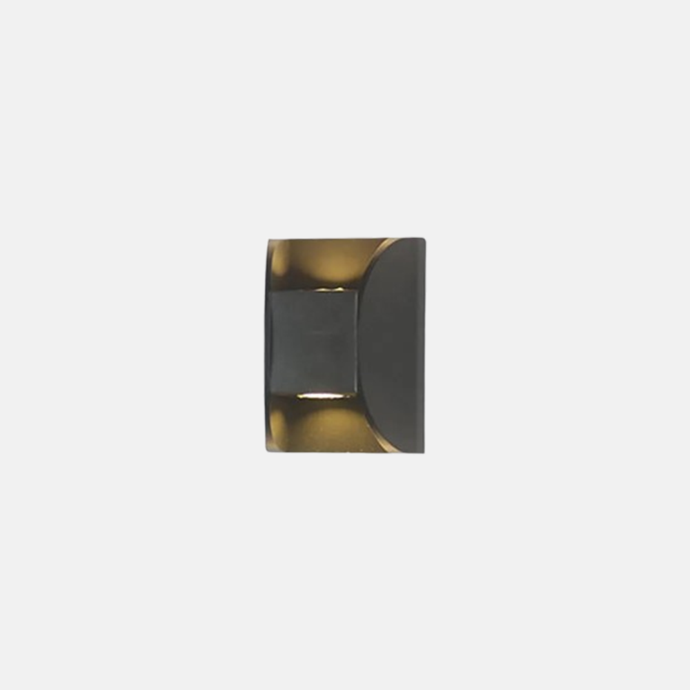  Minimalistische Außenwandleuchte LED Quadratisch Metall Garten/Terrasse