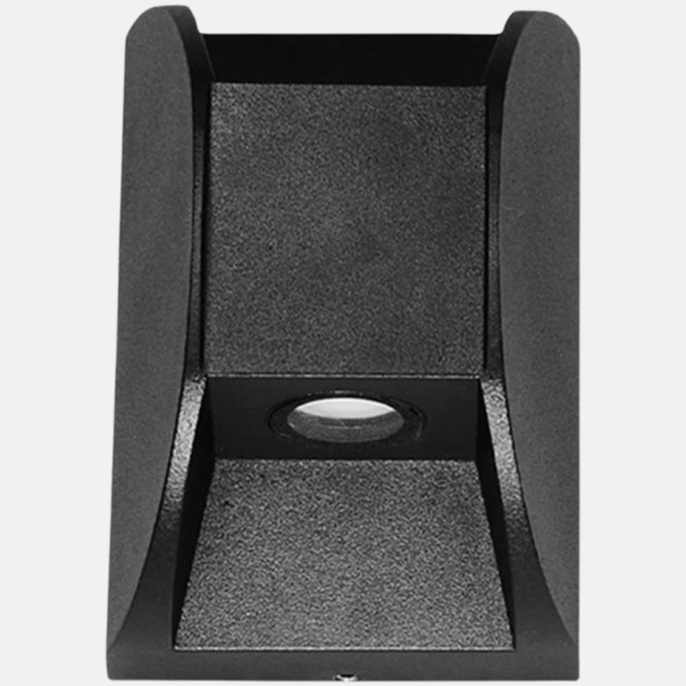  Minimalistische Außenwandleuchte LED Quadratisch Metall Garten/Terrasse