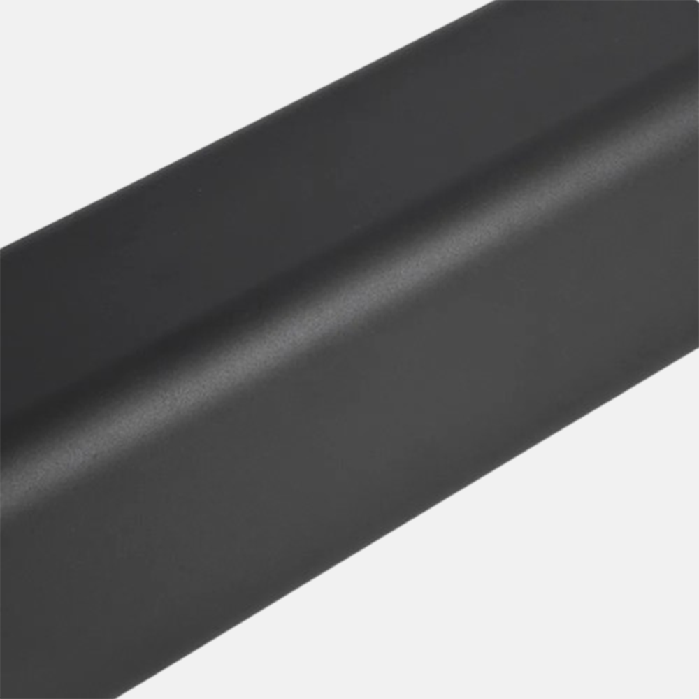 Modern Außenstehleuchte LED Rechteckig Schwarz Metall Terrasse