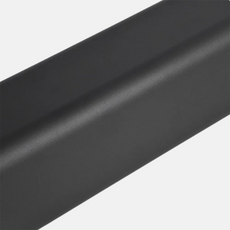 Modern Außenstehleuchte LED Rechteckig Schwarz Metall Terrasse