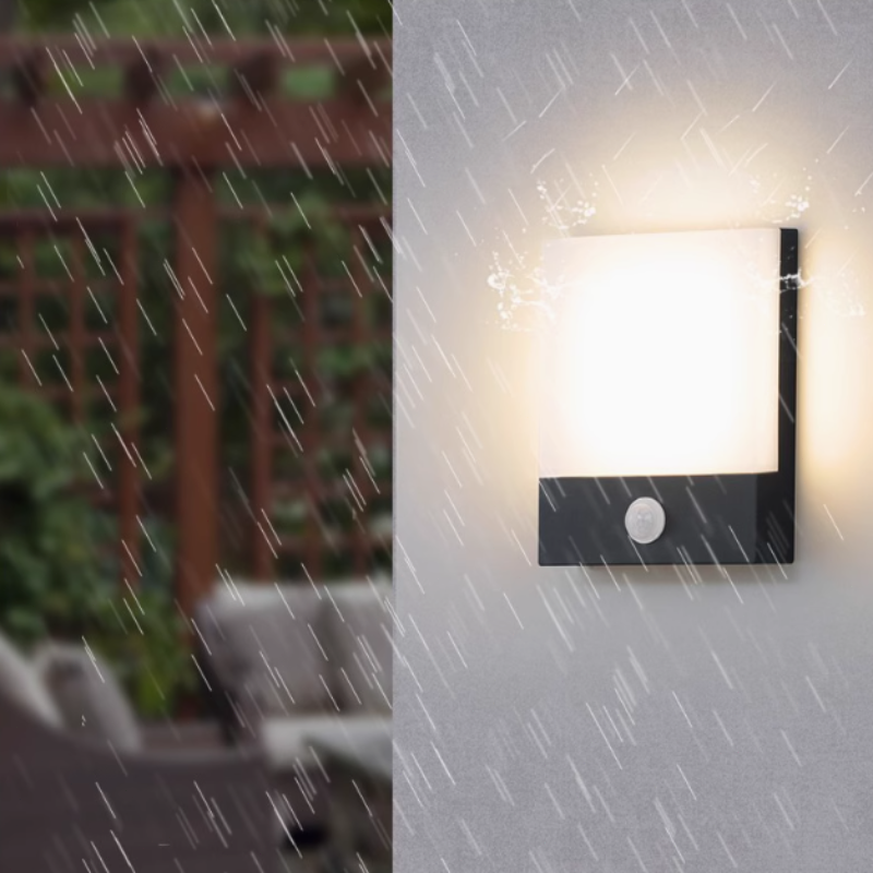 Modern Wandlampe Acryl Schwarz/Weiß  Flur