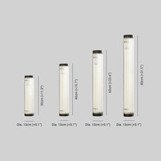 Moderne Außenwandleuchte LED Halbkreisförmig Glas Schwarz Terrasse/Garten/Balkon