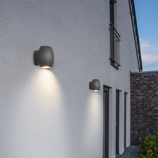 Moderne Außenwandleuchte LED Abgerundet Außenbereich