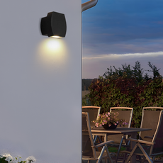 Moderne Außenwandleuchte LED Abgerundet Außenbereich