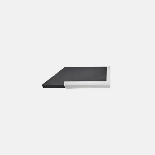 Moderne Außenwandleuchte LED Geometrischer Schwarz Metall Garten