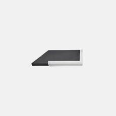 Moderne Außenwandleuchte LED Geometrischer Schwarz Metall Garten