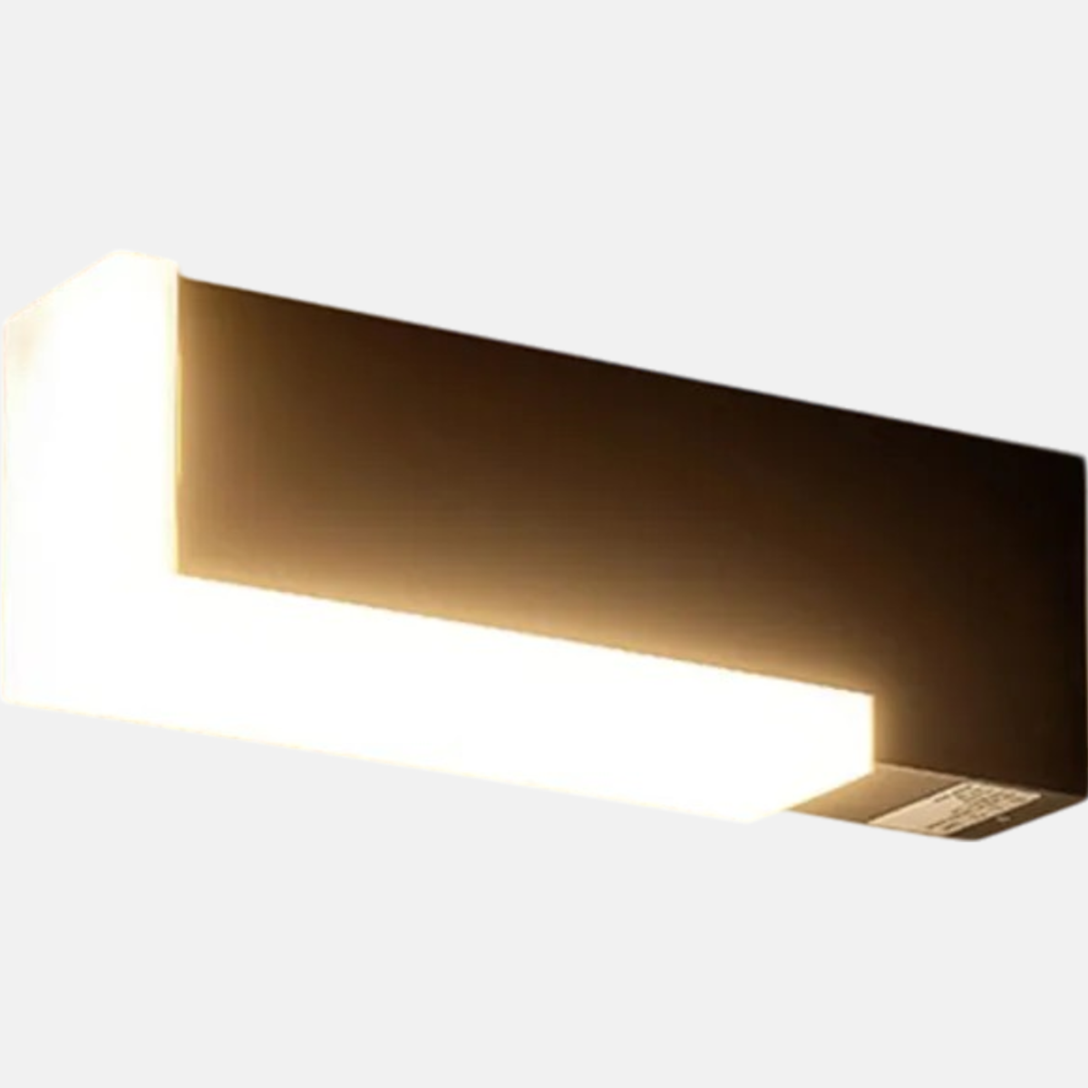 Moderne Außenwandleuchte LED Geometrischer Schwarz Metall Garten