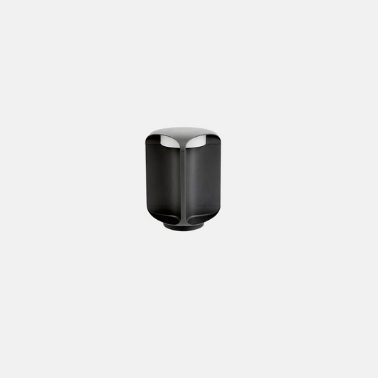 Minimalistisch Außenstehleuchte  LED Zylinder Schwarz Metall Garten