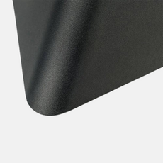Minimalistische Außenwandleuchte LED Dreieck Schwarz Aluminium Garten/Terrasse