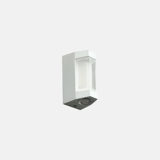 Minimalistisch Außenstehleuchte LED Metall Weiß Hof/Balkon