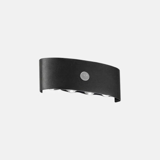Modern Wandleuchte Acryl Schwarz Flur