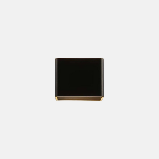 Morandi Wandlampe LED Metall Schwarz Schlafzimmer