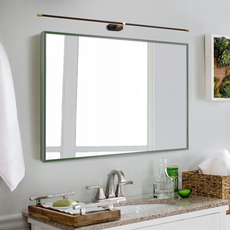 Minimalistisch Schwarze Wandleuchte für Badezimmer