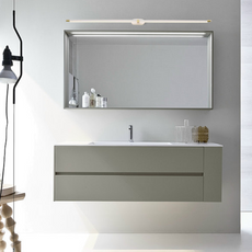 Weiß Metall-Wandleuchte für Badezimmer