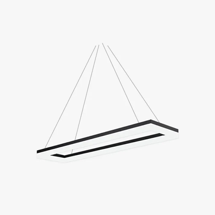Moderne schwarze Pendelleuchte für Esszimmer