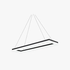 Moderne schwarze Pendelleuchte für Esszimmer