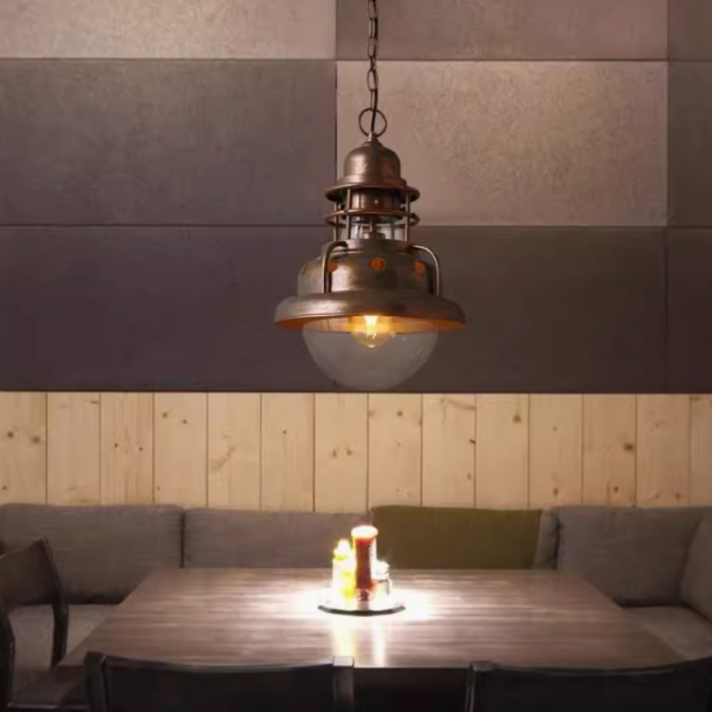 Vintage Pendelleuchte Metall Messing Esszimmer