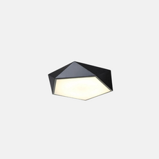 Moderne Deckenleuchte LED Geometrisch Metall Schwarz Schlafzimmer