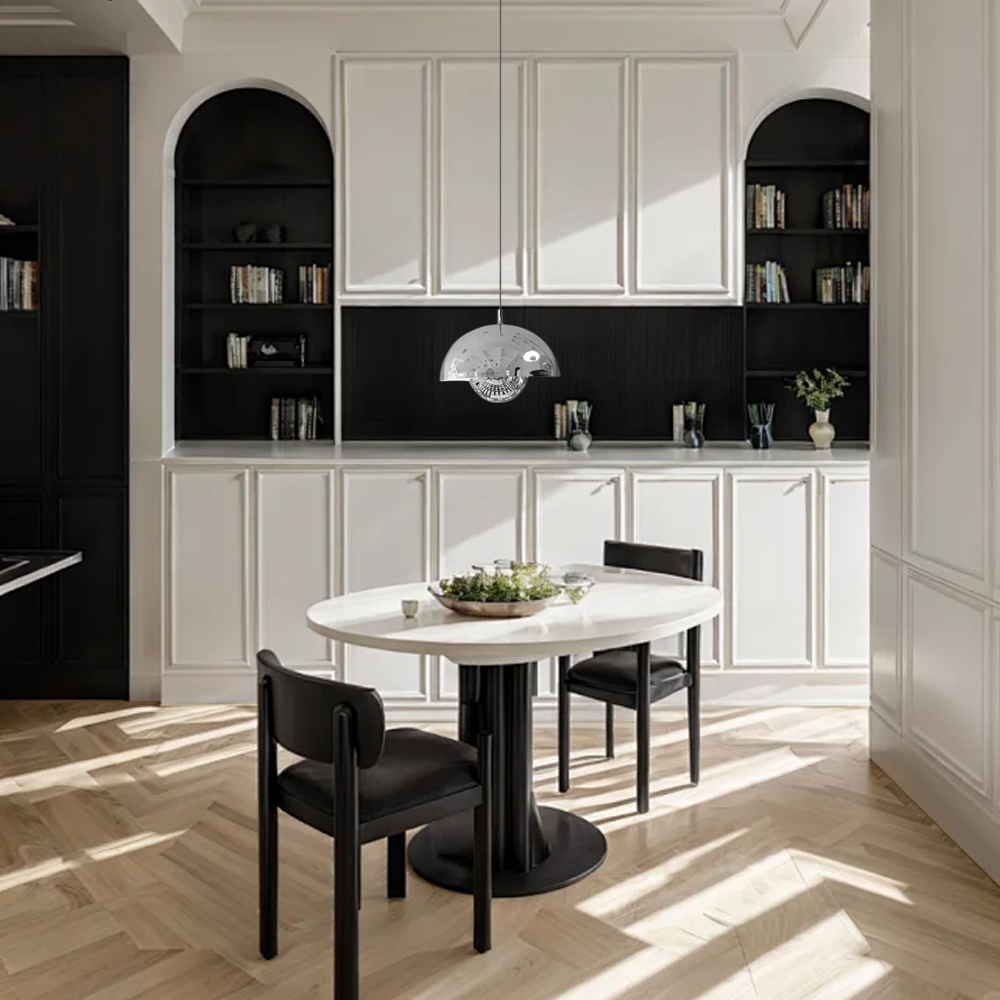 Morandi Pendelleuchte LED Metall Schwarz Esszimmer