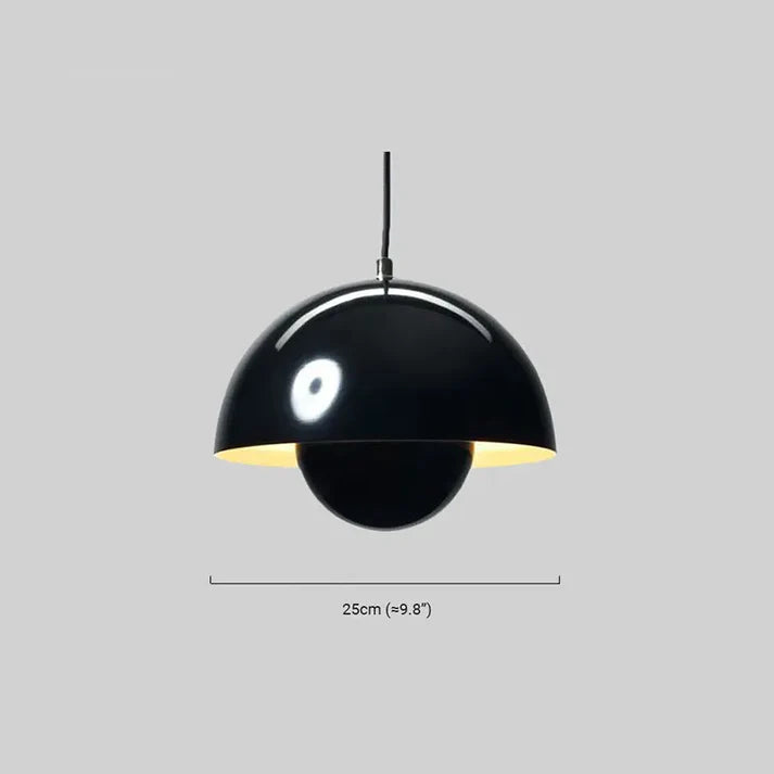 Morandi Pendelleuchte LED Metall Schwarz Esszimmer