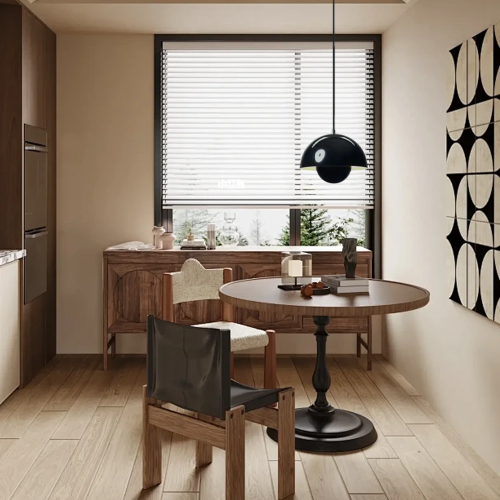 Morandi Pendelleuchte LED Metall Schwarz Esszimmer