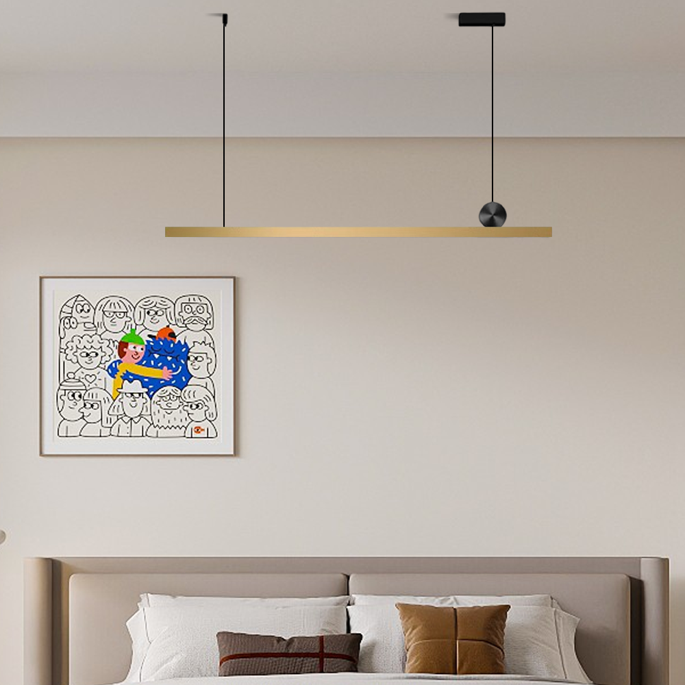 Modern Pendelleuchte LED Linear  Esszimmer