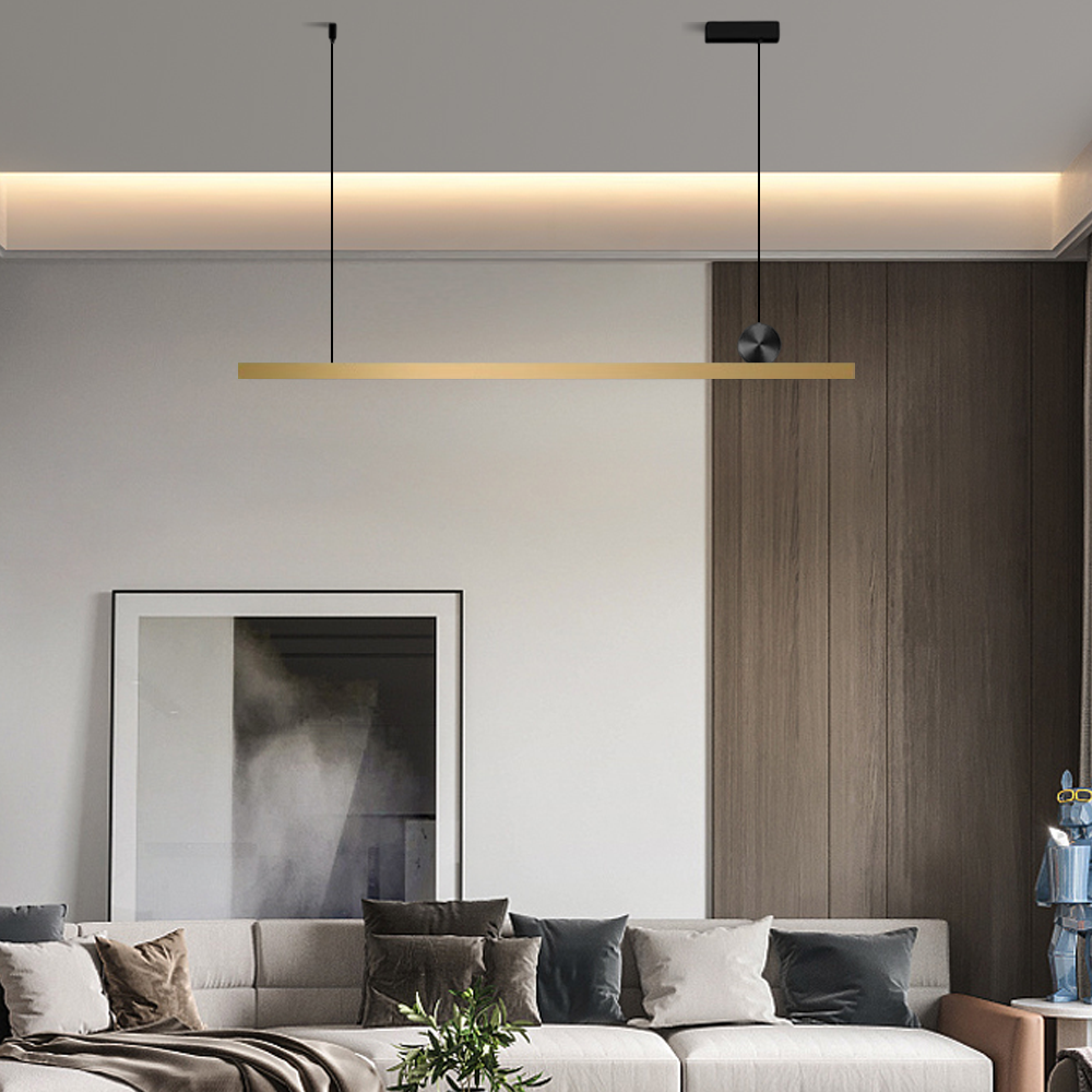 Modern Pendelleuchte LED Linear  Esszimmer