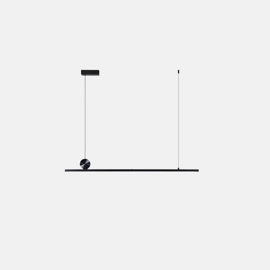 Modern Pendelleuchte LED Linear Schwarz Esszimmer