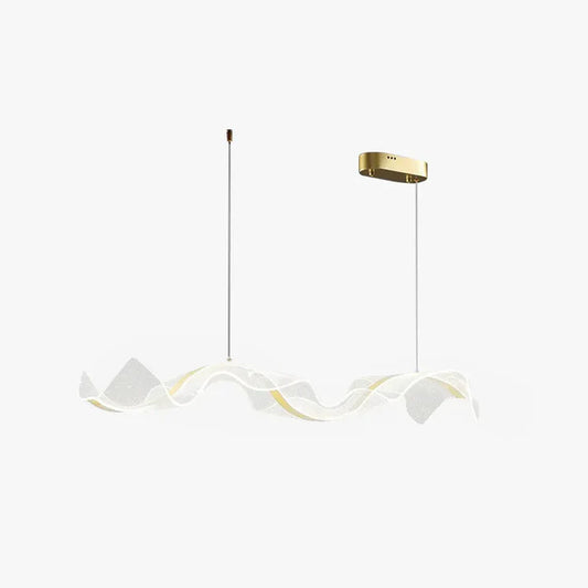 Modern Pendelleuchte Metall Gold Esszimmer